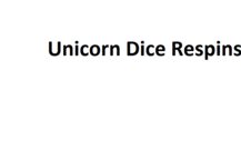 UnicornDiceRespins