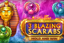 3 Blazing Scarabs Hold And Win