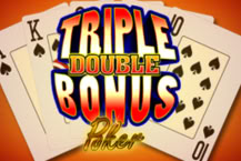 Triple Double Bonus Poker