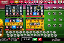 Blaze Futebol Bingo