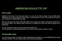 American Roulette VIP