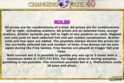 Changing Fate 40™