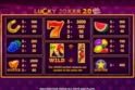 Lucky Joker 20 Extra Gifts