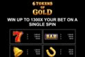 6 Tokens of Gold