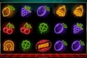 Neon Fruit Cityscape