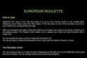 European Roulette