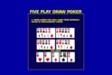 Five Play Draw Poker