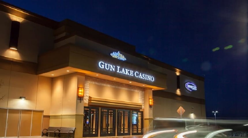 what time does gun lake casino close
