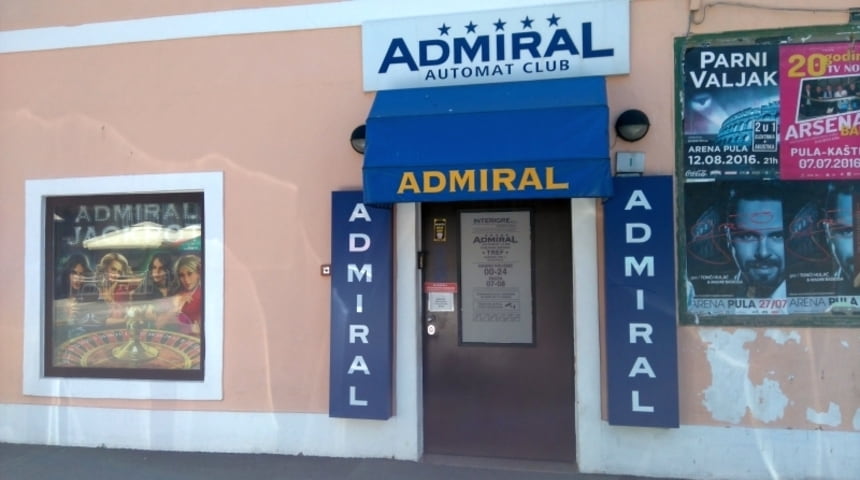 Automat klub Admiral Tref Pula